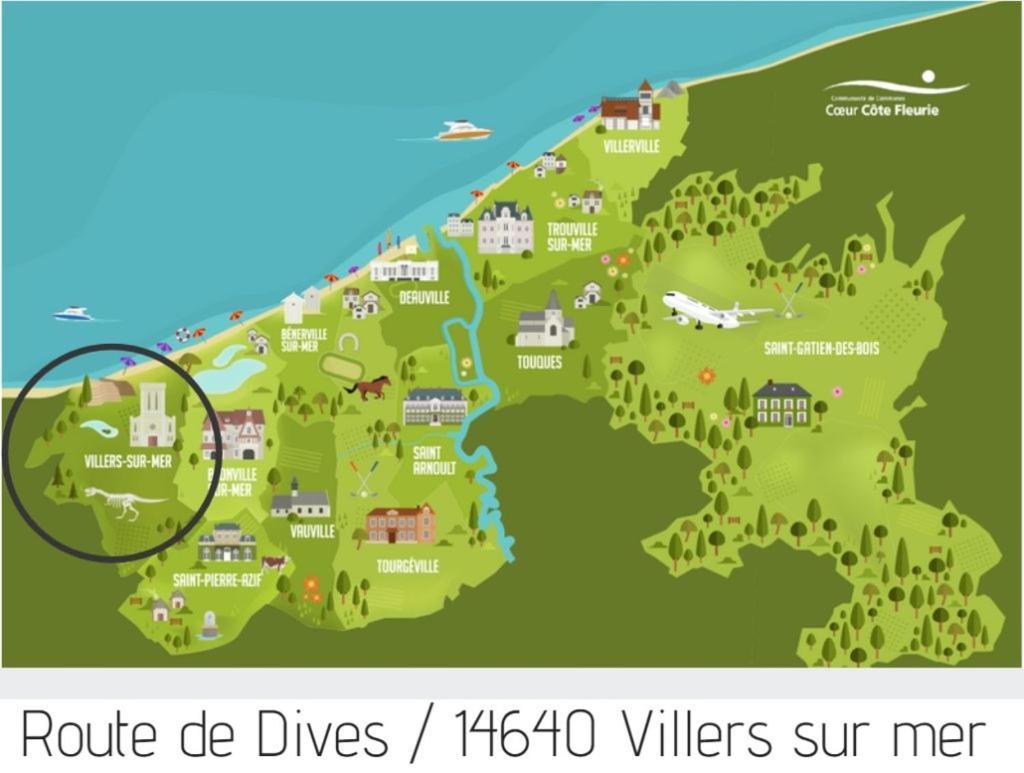 Apartmán L'Eden Parc Villers-sur-Mer Exteriér fotografie